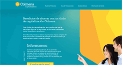 Desktop Screenshot of colmena-capitalizadora.com.co